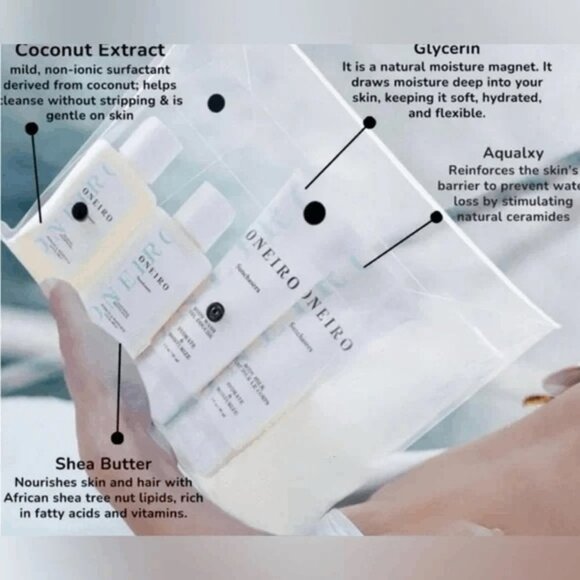 ONEIRO Skincare Suncatchers Ready Travel Go kit-4 piece set NEW
